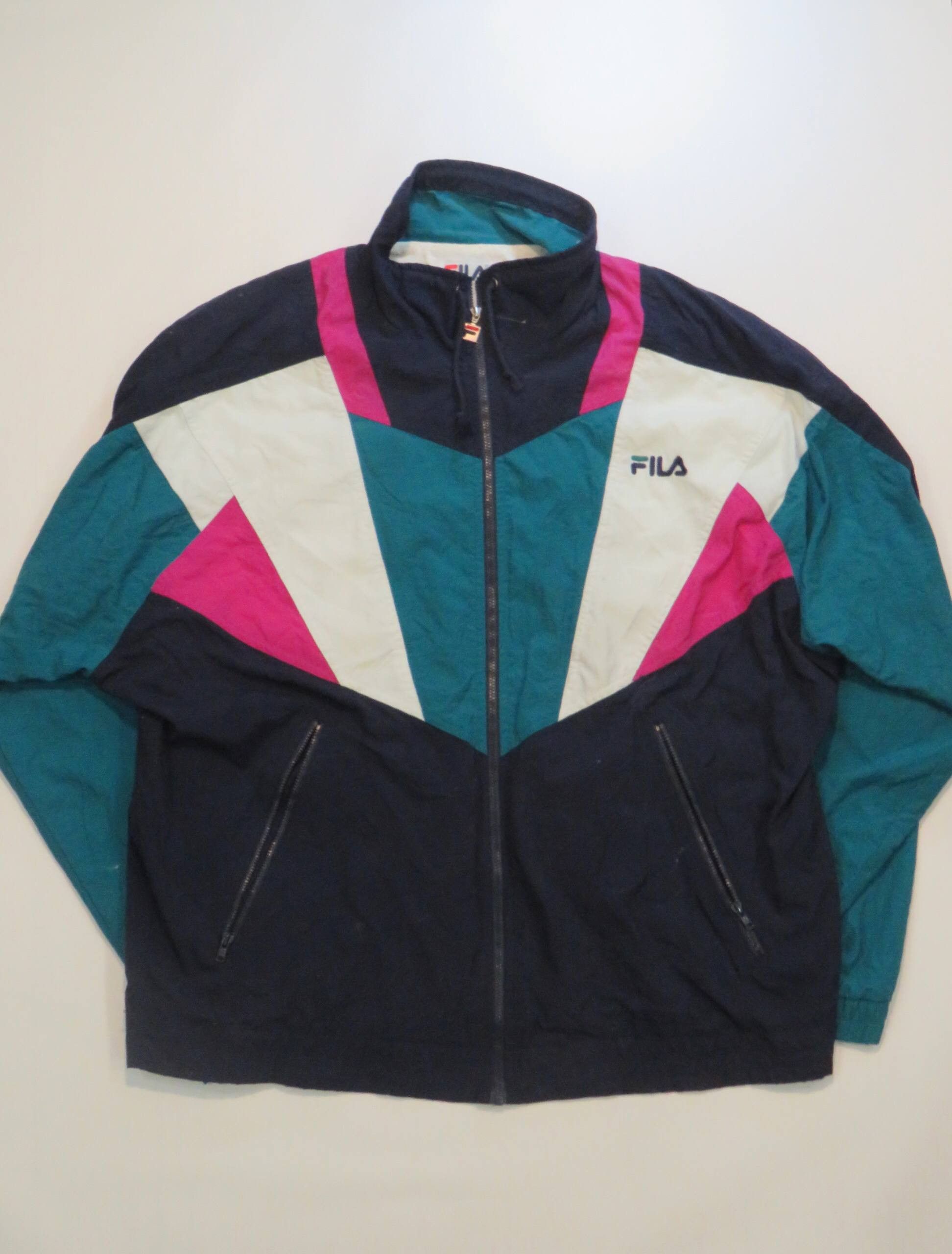 Fila Fila 90s europe raver jacket Size US L / EU 52-54 / 3 - 1 Preview