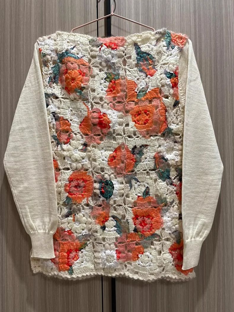Comme des Garcons Comme Des Garcons size 均码 Crocheted sweater Size S / US 4 / IT 40 - 2 Thumbnail