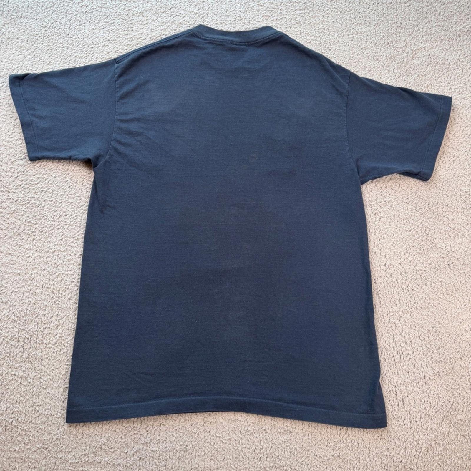 Other Vintage 90s New York Yankees T Shirt Navy Single Stitch XL Size US XL / EU 56 / 4 - 3 Thumbnail