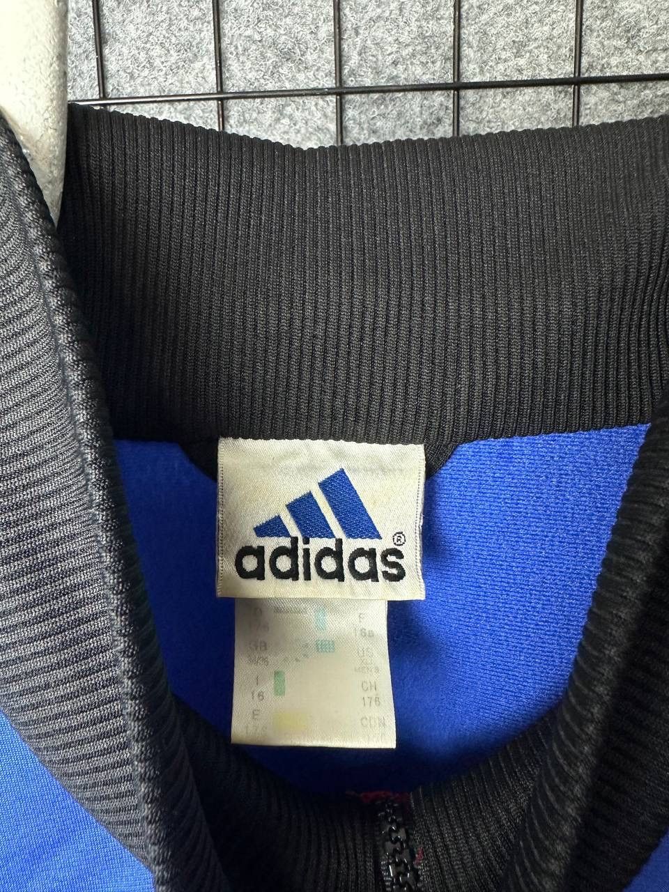 Adidas × Vintage Vintage Adidas sweatshirt 1/4 zip big logo size XLarge Size US XL / EU 56 / 4 - 3 Thumbnail