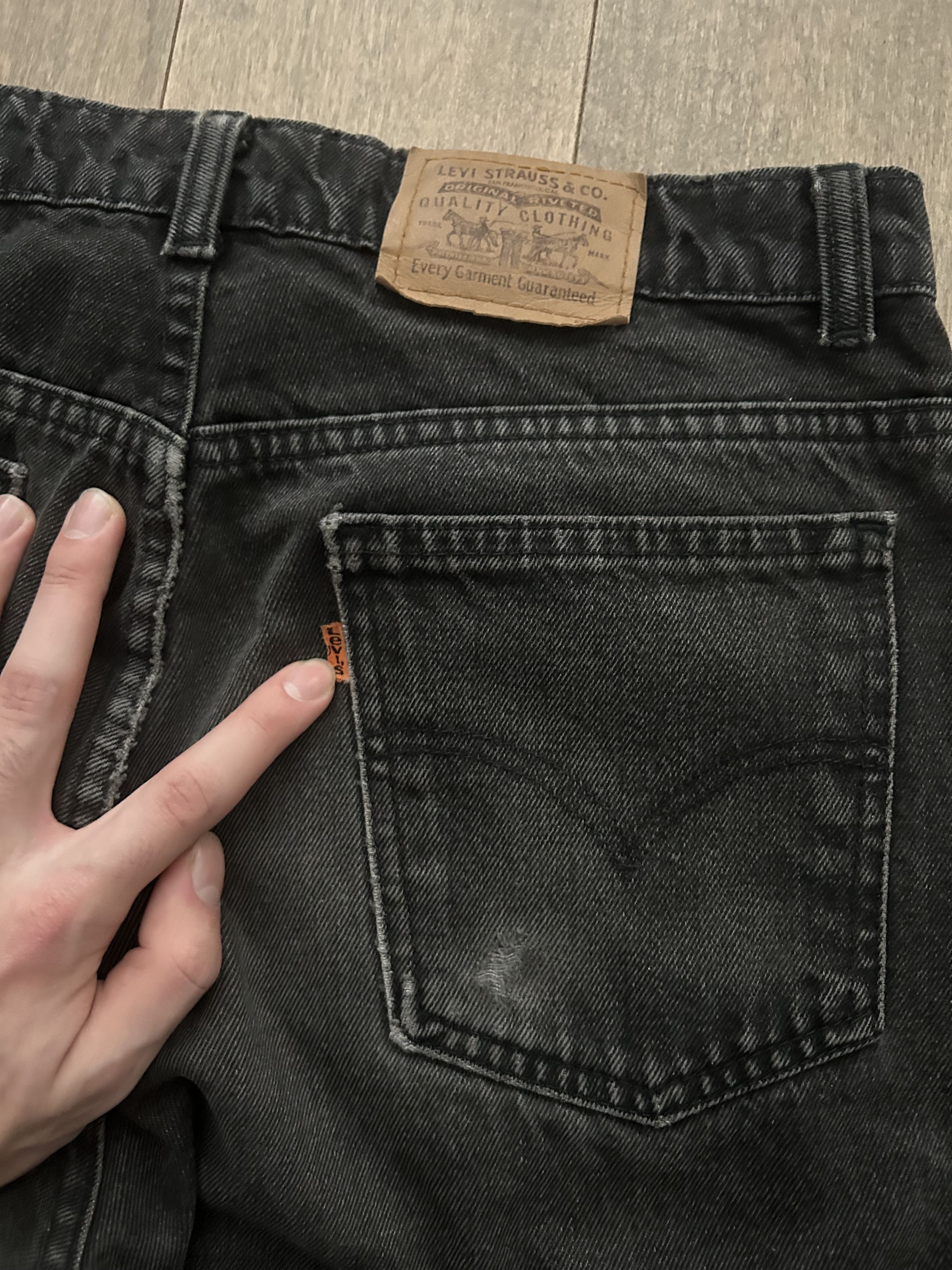 Levi's Vintage Clothing Vintage Levi's Black 505 Size US 31 - 3 Thumbnail