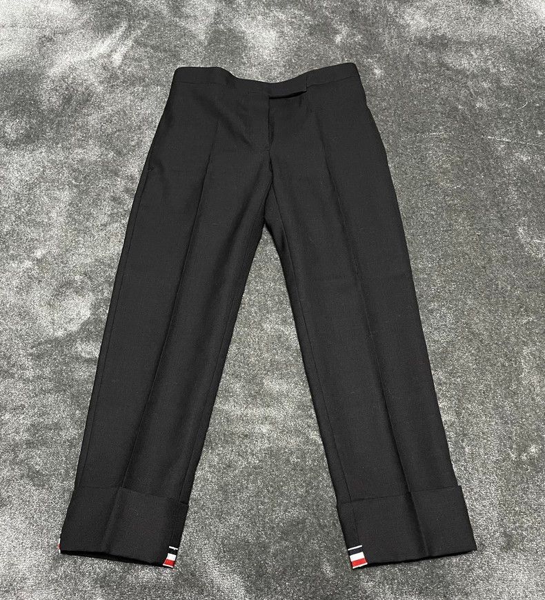 Thom Browne Thom Browne Fresh black trousers Size 25" / US 0 / IT 36 - 1 Thumbnail