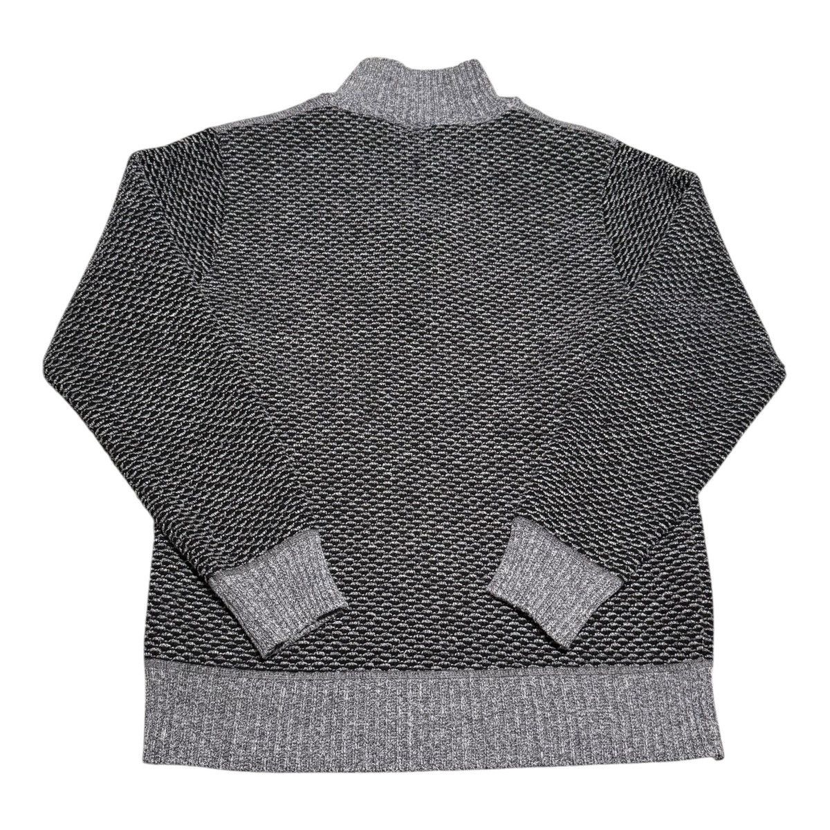 Other Usicon Gray/Black Oversized 1/4 Zip Sweater Men's Small Size US S / EU 44-46 / 1 - 4 Thumbnail