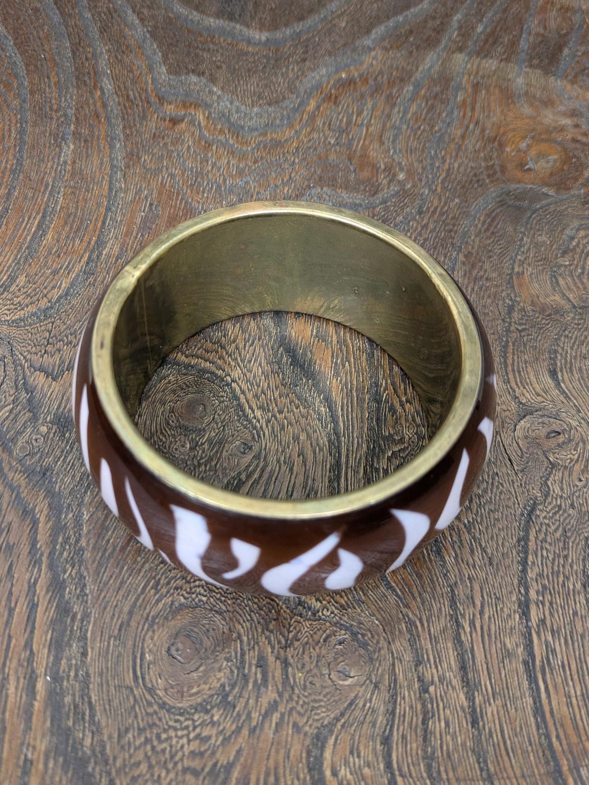 Other 1980's animal print resin metal bangle Size ONE SIZE - 3 Thumbnail