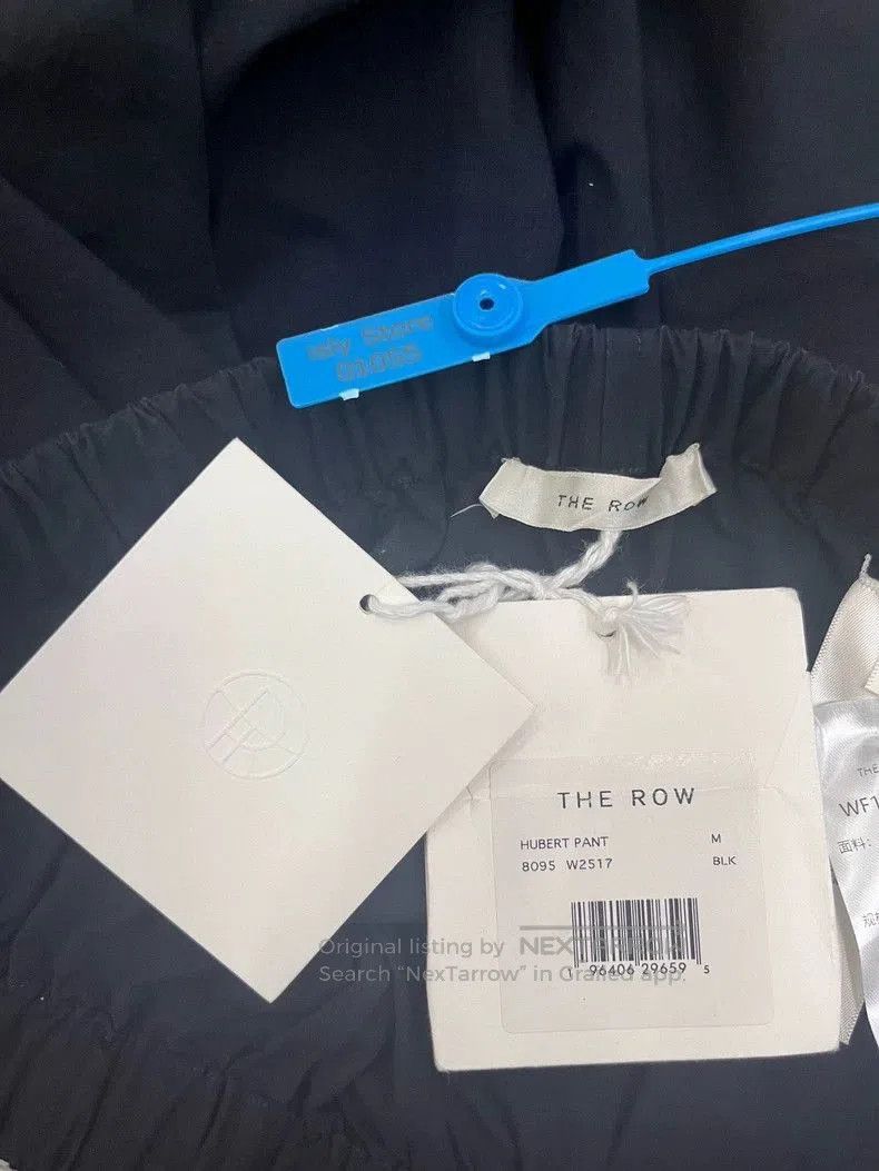 The Row THE ROW SS24 Solid Straight Casual Pants. Size US 32 / EU 48 - 3 Thumbnail