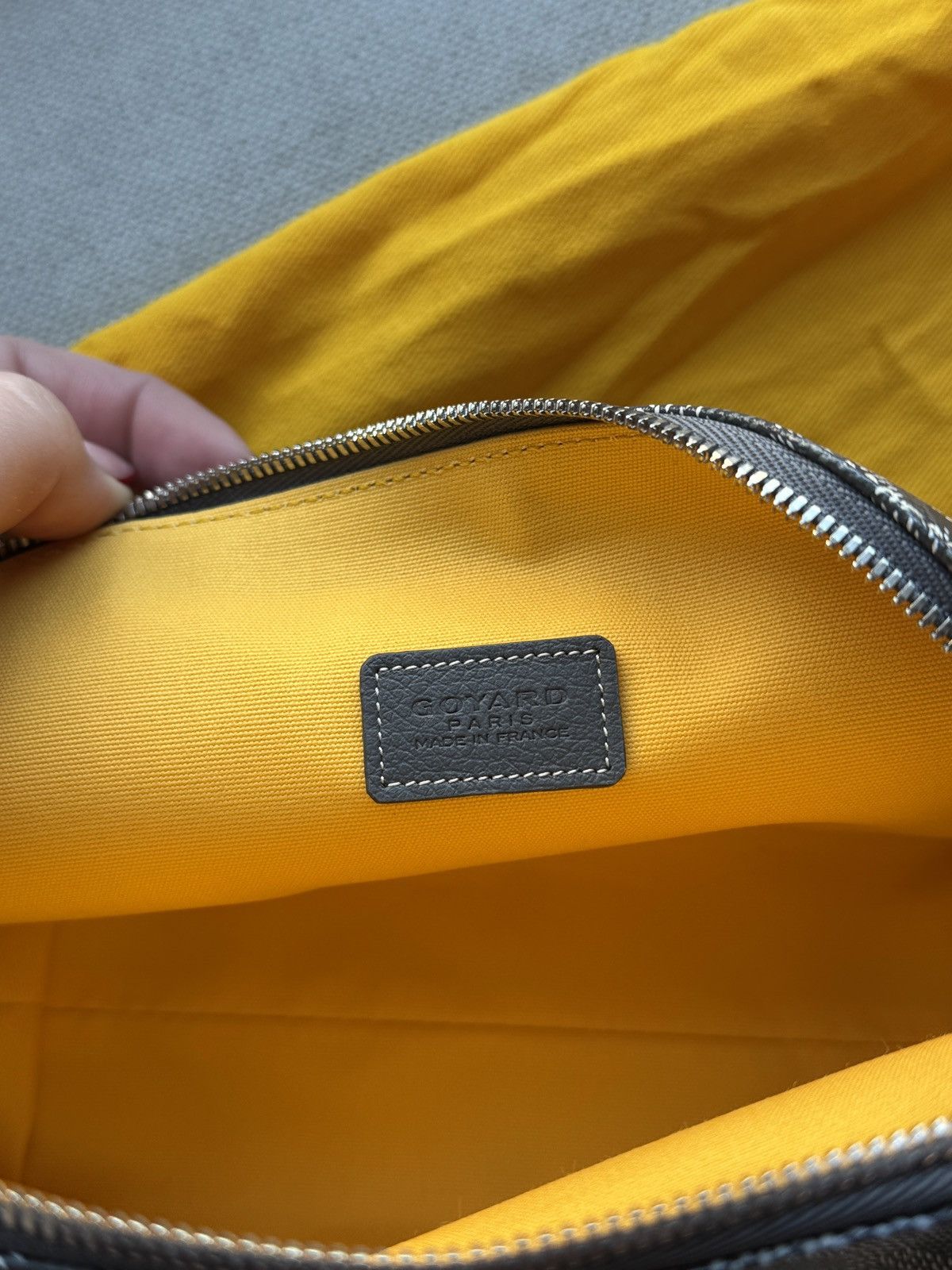 Goyard Goyard Goyardine Trousse A Maquillage Vendome Mini Pouch Size ONE SIZE - 9 Thumbnail
