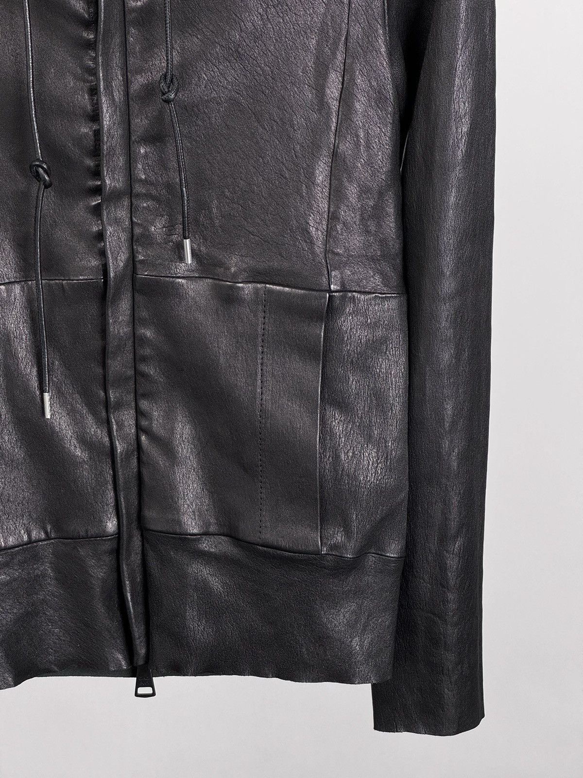 Giorgio Brato Leather zip up jacket Size US S / EU 44-46 / 1 - 5 Thumbnail