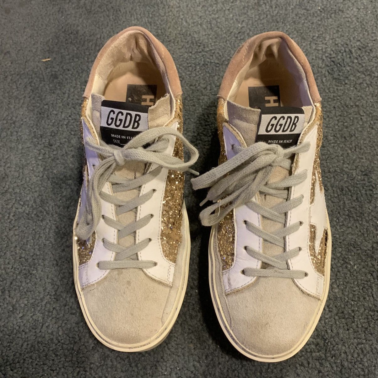 Golden Goose AUTHENTIC GOLDEN GOOSE DELIXE BRAND HI STAR SNEAKERS Size US 6 / IT 36 - 1 Thumbnail