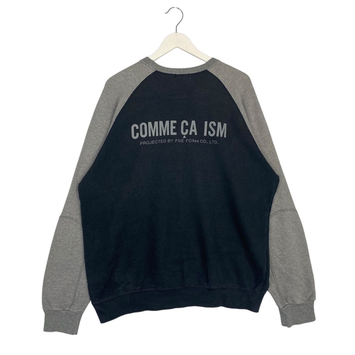 Vintage Vintage Comme Ca Ism Small Logo Embroidered Crewneck Black Size US L / EU 52-54 / 3 - 5 Thumbnail
