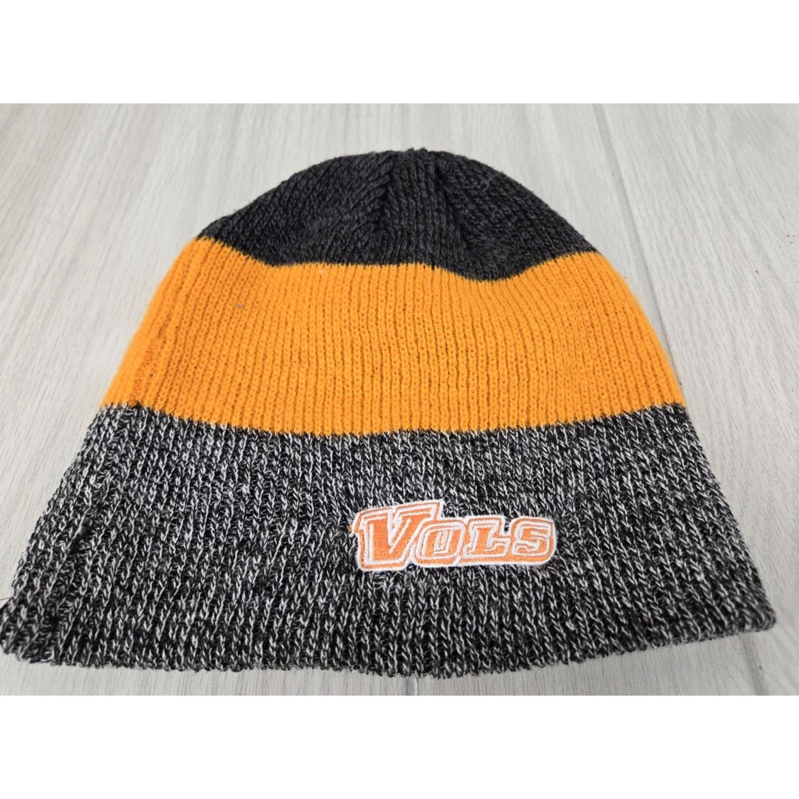 Top Of The World Top of the World Fanatics Tennessee Volunteers Beanie Hat Gray Beanie Hat Unisex Adults One Size Gray Tennessee Volunteers Sports Team Hat Winter Cap Size US M / EU 48-50 / 2 - 3 Thumbnail