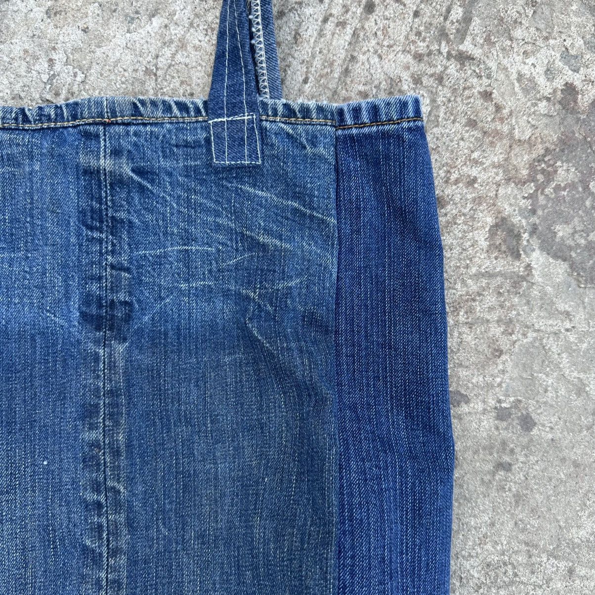 If Six Was Nine × Japanese Brand Vintage Japanese Style Custom Denim Shoulders Bag Y2K 00s Size ONE SIZE - 4 Thumbnail