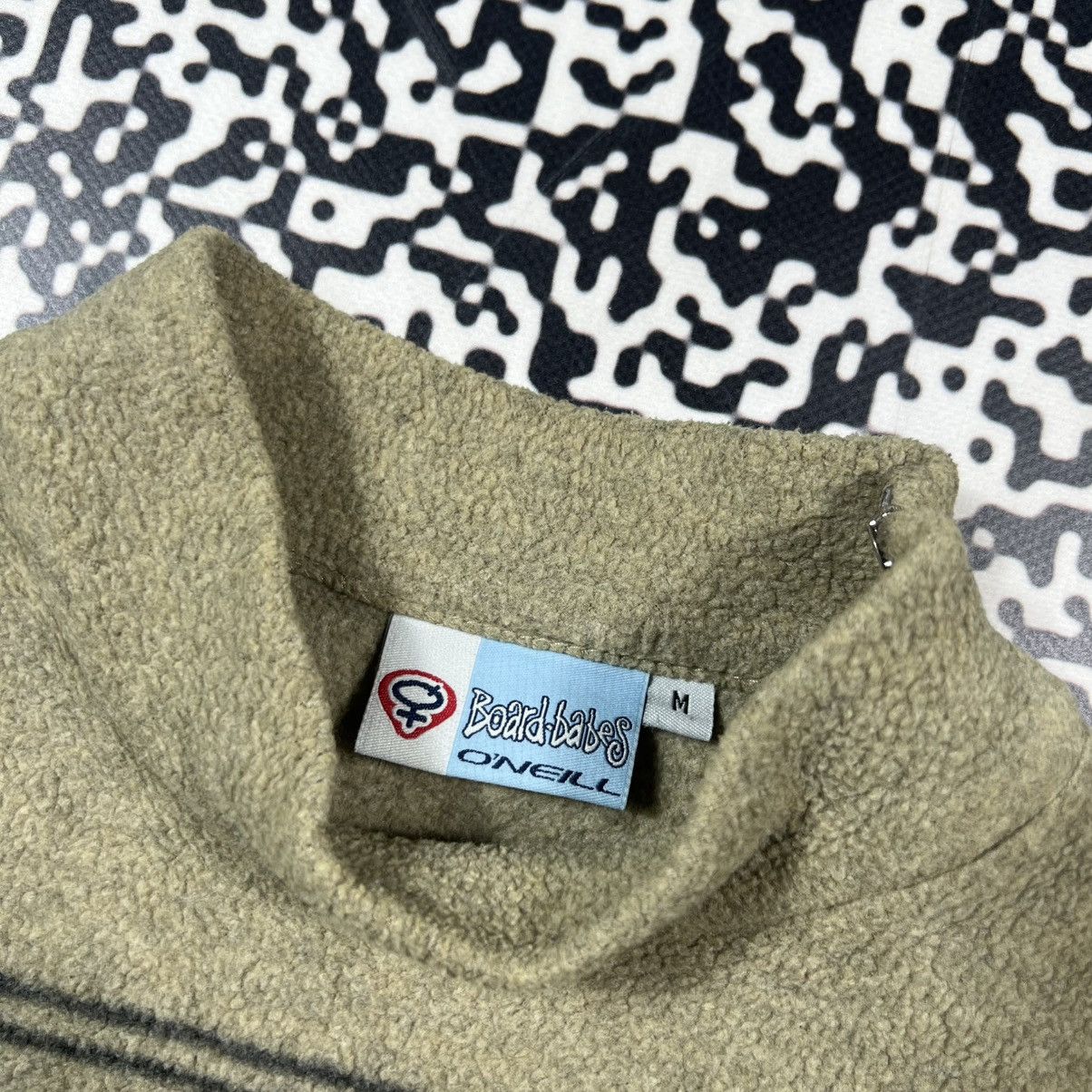 O'Neill Vintage 90s Oneill Retro Fleece Aztec Logo Surf Board Style Size M / US 6-8 / IT 42-44 - 15 Thumbnail