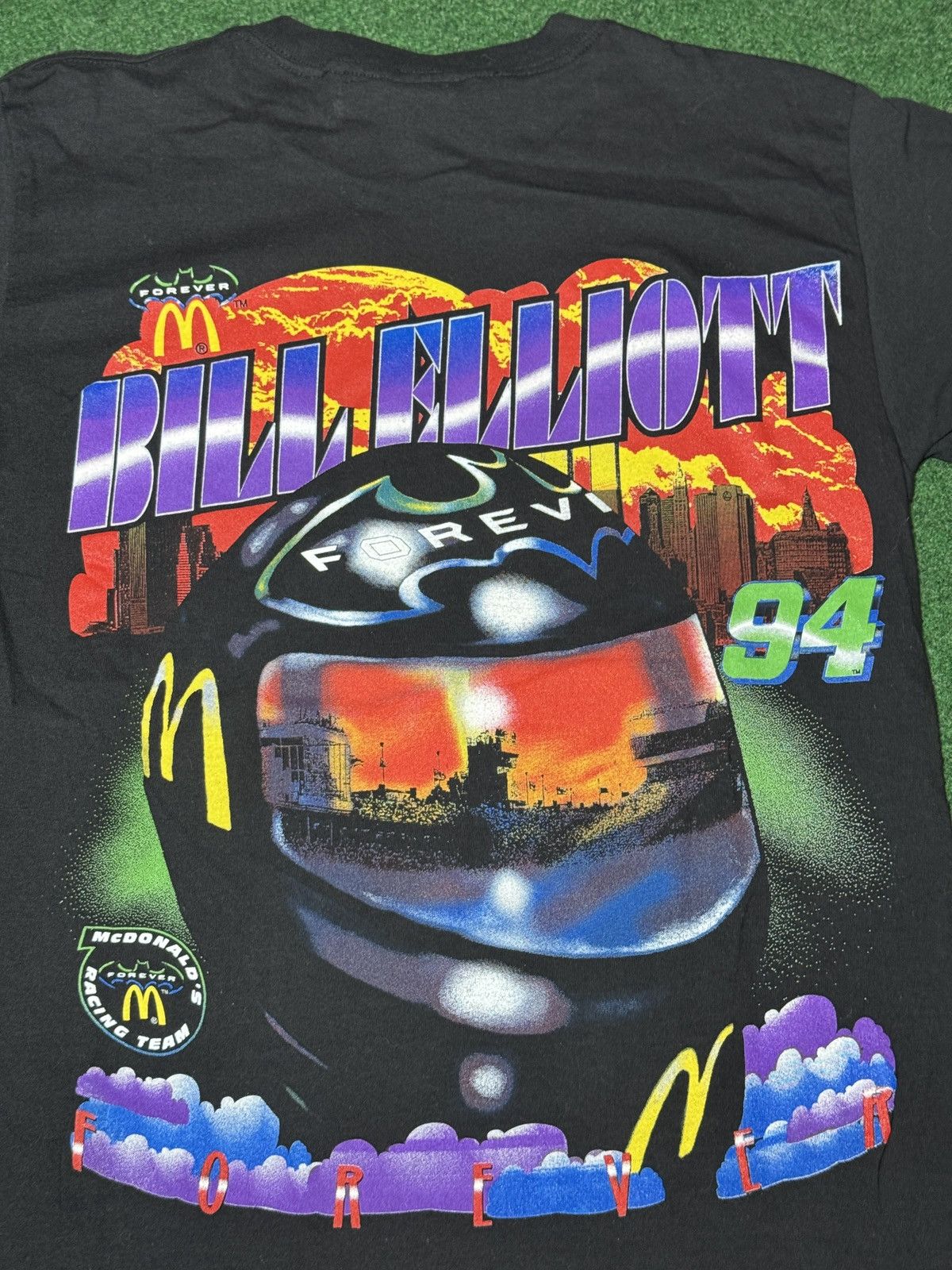 Vintage Vtg 90s Batman Forever Bill Elliot Mcdonalds Movie T Shirt Size US M / EU 48-50 / 2 - 4 Thumbnail