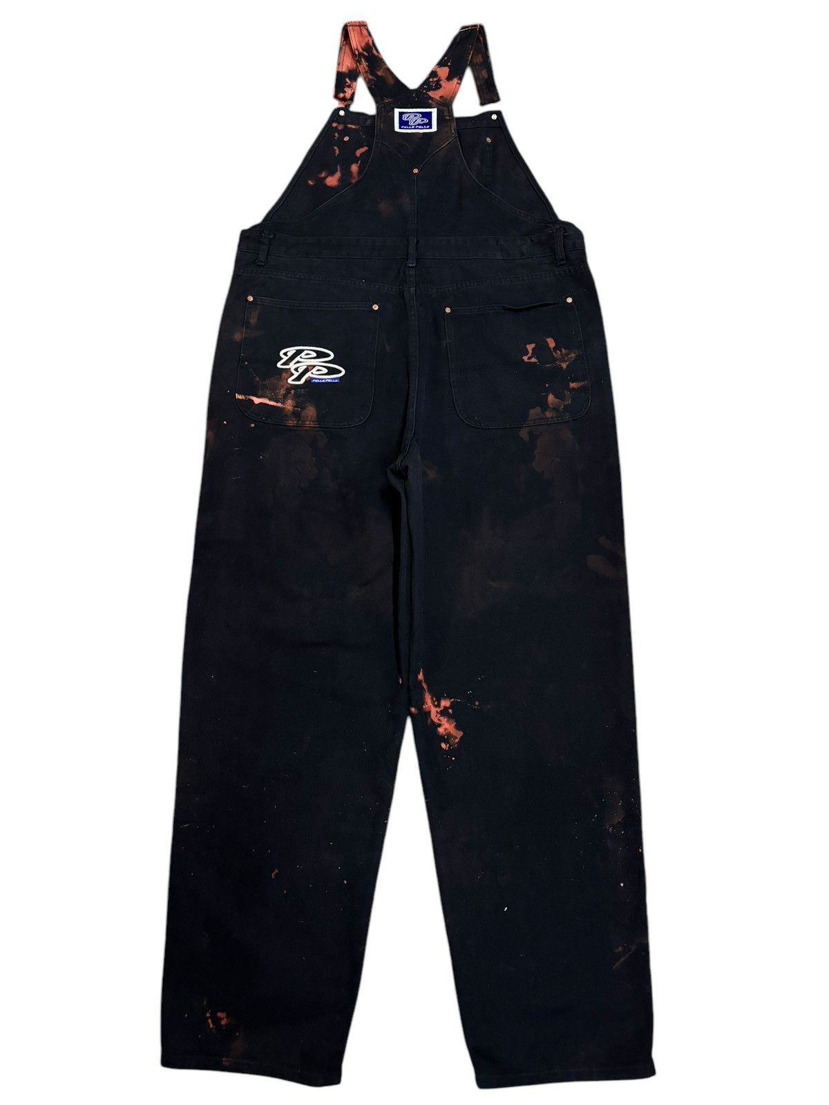Pelle Pelle 90s Vintage Pelle Pelle Baggy Acid Splash Jumpsuit Size US 44 / EU 60 - 4 Thumbnail