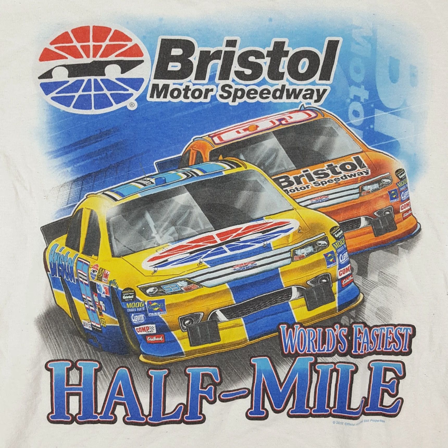 Delta VINTAGE NASCAR T-Shirt Men Medium Bristol Motor Speedway Retro Race Cars 90s Y2K Outdoor Size US M / EU 48-50 / 2 - 7 Thumbnail