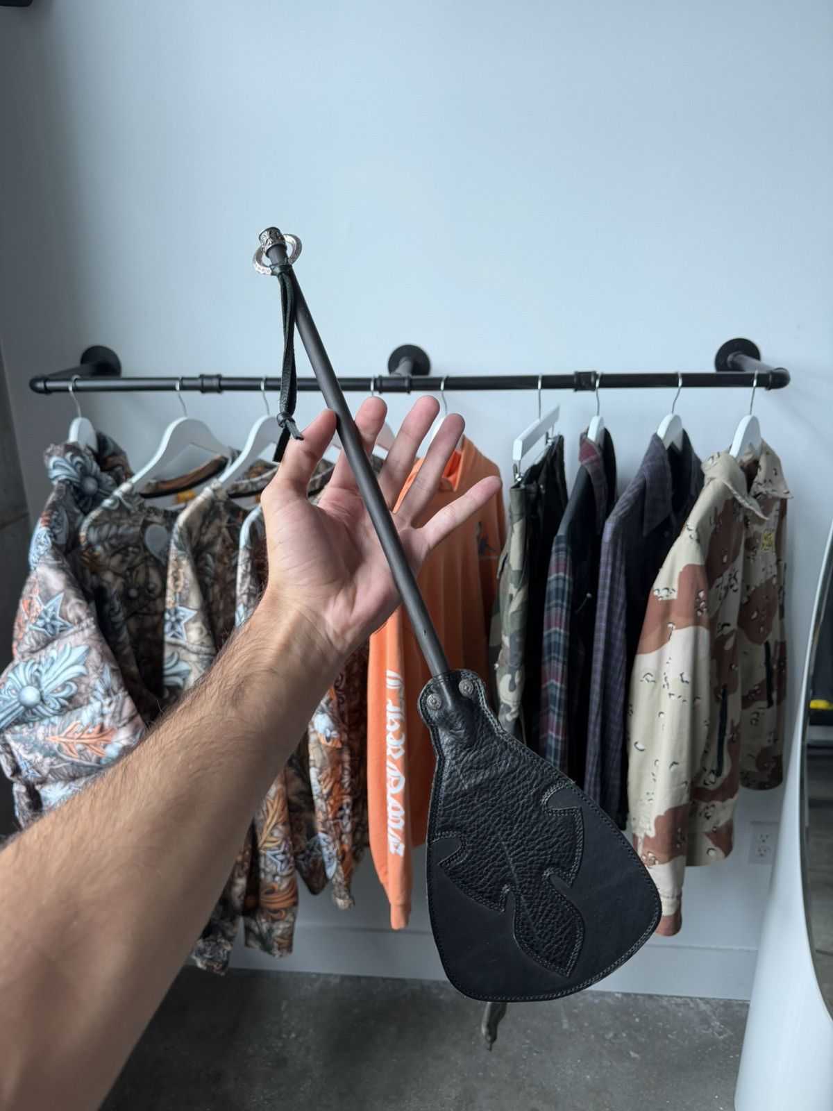 Chrome Hearts Chrome heart Ebony Coat hanger | Grailed