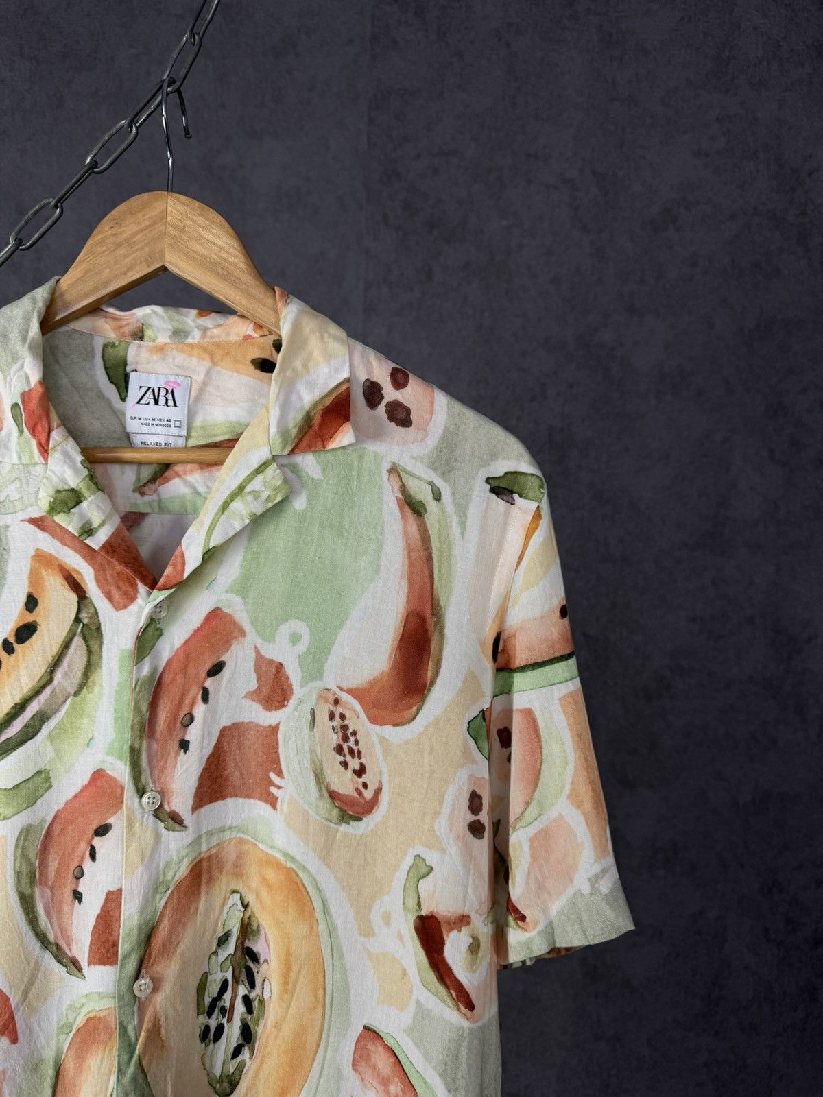 Zara Zara Man crazy Hawaiian shirt Size US M / EU 48-50 / 2 - 2 Thumbnail