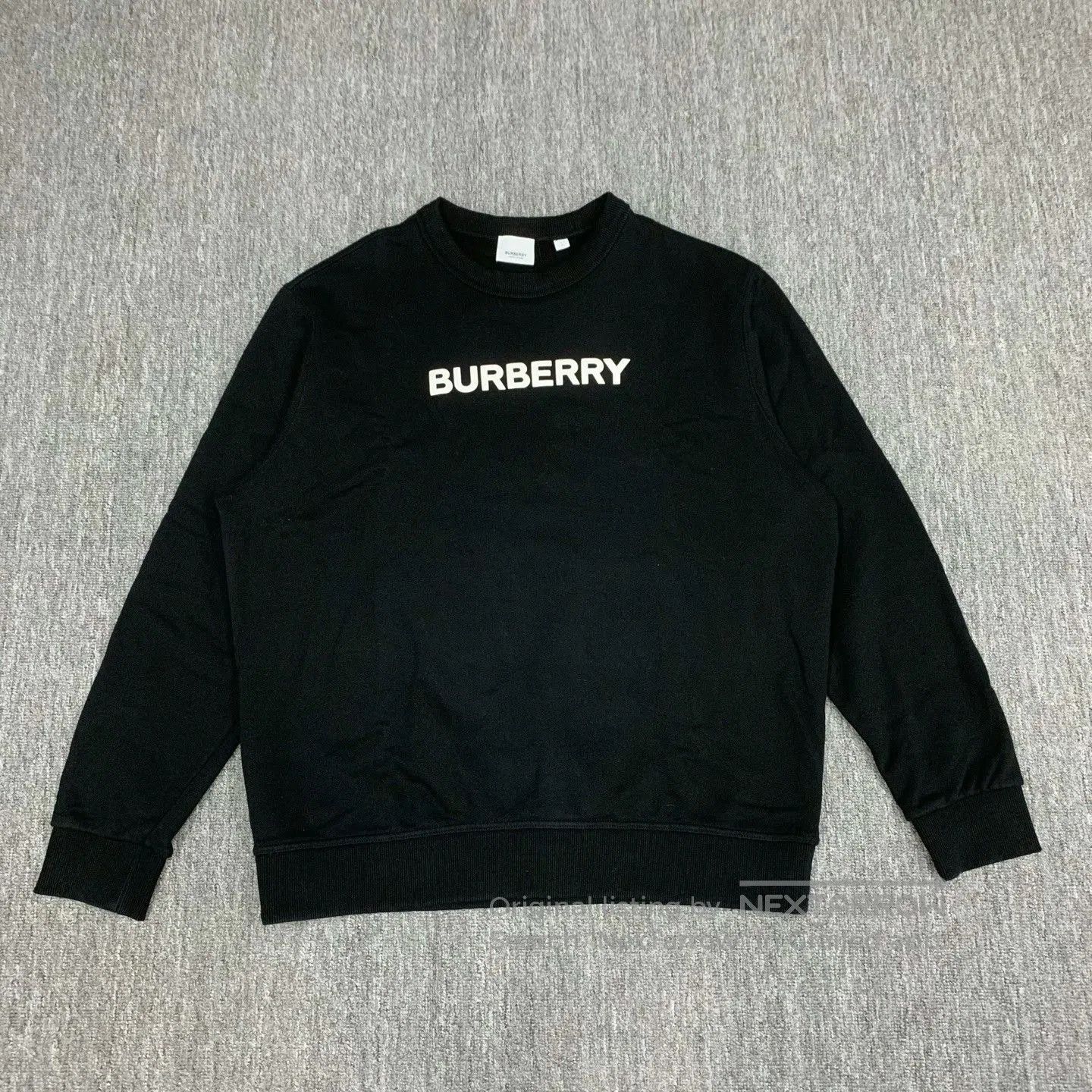 Burberry burberry black logo sweatshirt size large. Size US L / EU 52-54 / 3 - 1 Thumbnail