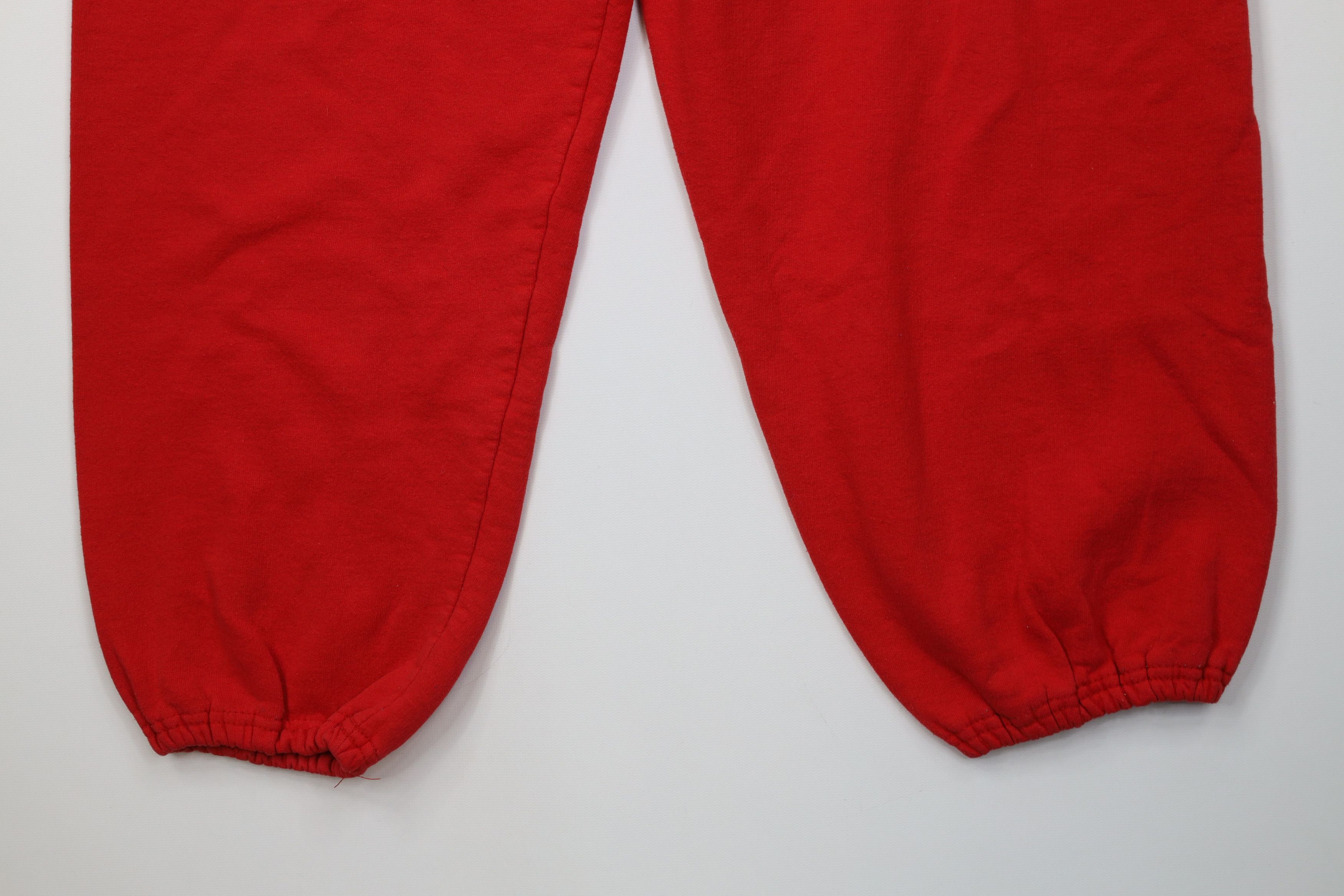 Vintage Vintage 90s Red Wings Hockey Sweatpants Joggers Size US 36 / EU 52 - 4 Thumbnail