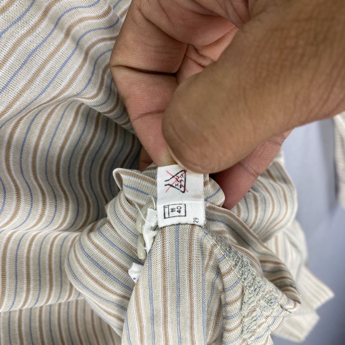 Austin Reed Vintage Austin Reed Polo TShirt Long Sleeve Stripe Casual Size US XS / EU 42 / 0 - 13 Thumbnail