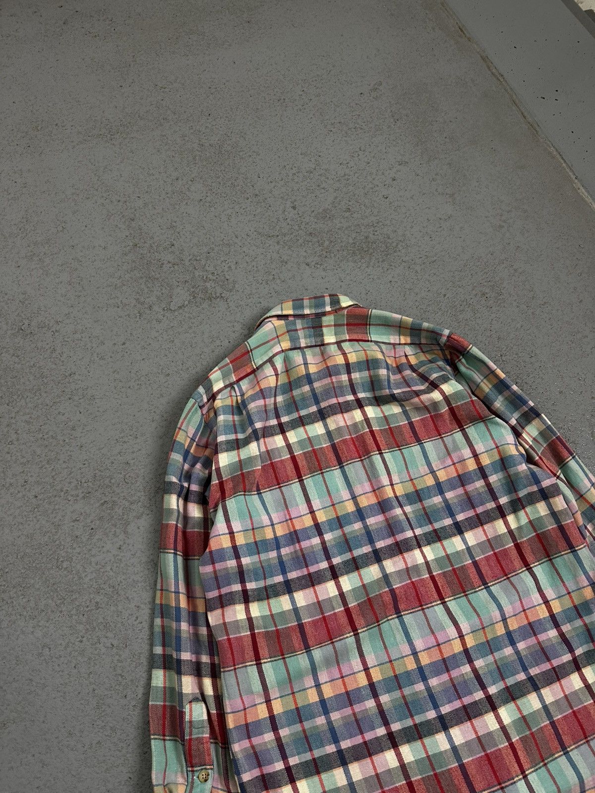 Polo Ralph Lauren Vintage 80s Ralph Lauren Flannel Shirt Size US M / EU 48-50 / 2 - 10 Thumbnail