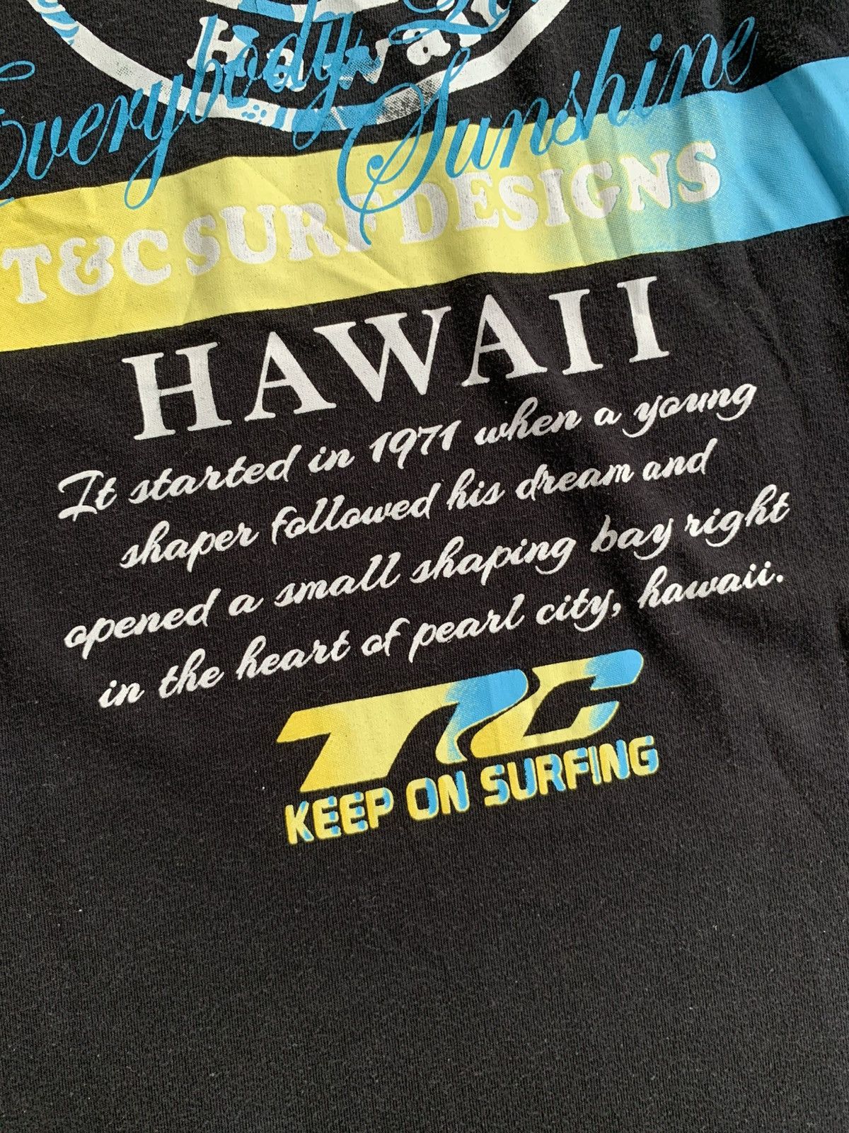 Japanese Brand T&C Surf Designs Hawaii Long Sleeve Tee Y2K Graphic Size US S / EU 44-46 / 1 - 14 Thumbnail
