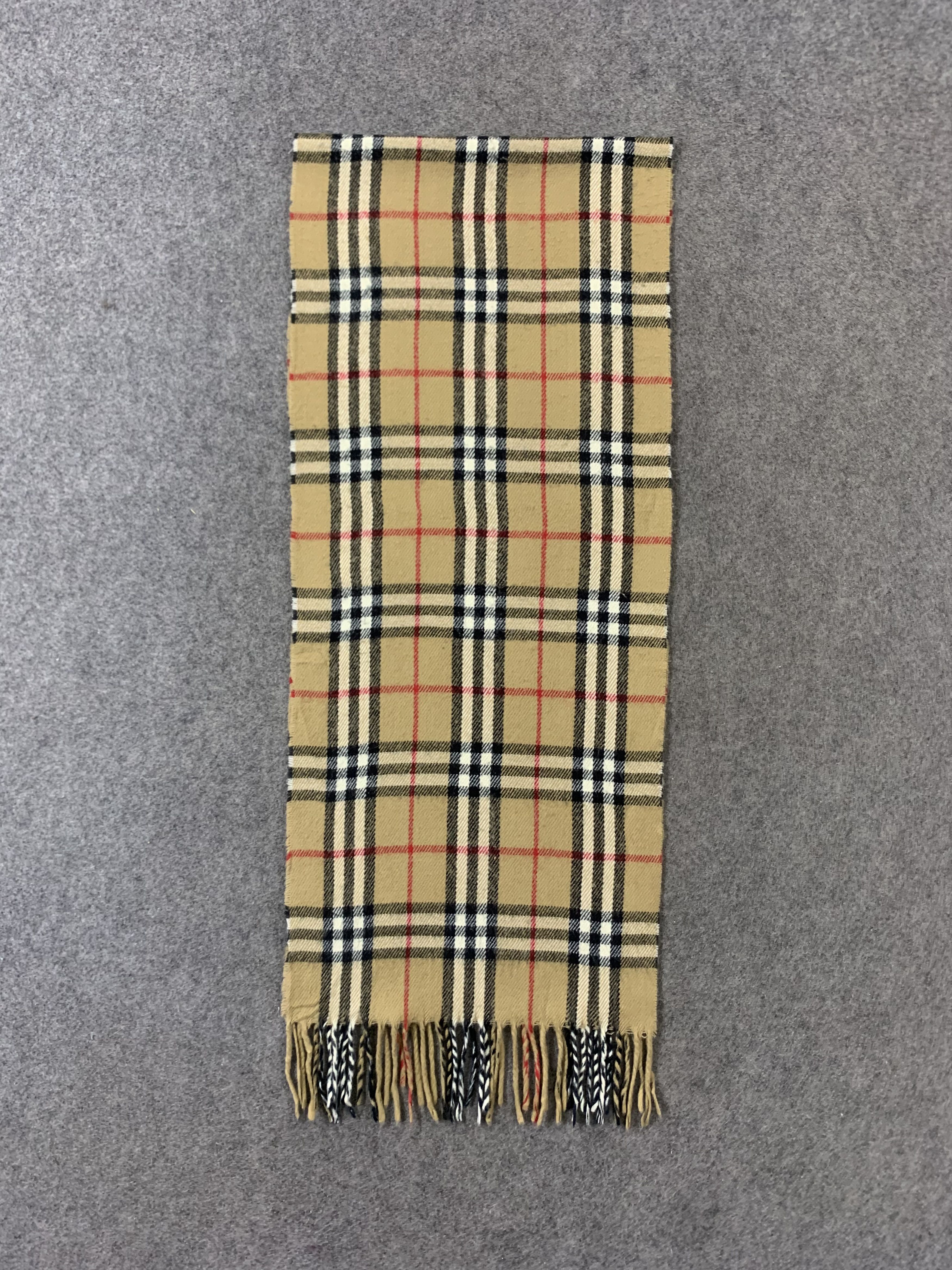 Burberry Burberry Scarf Wool Muffler Neck Wrap BL9321 Size ONE SIZE - 3 Thumbnail