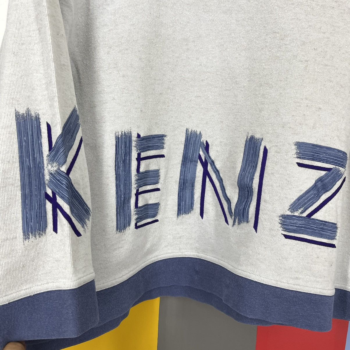 Kenzo KENZO GOLF Rare Design Spellout Sweatshirt #1713/06 Size US L / EU 52-54 / 3 - 7 Thumbnail