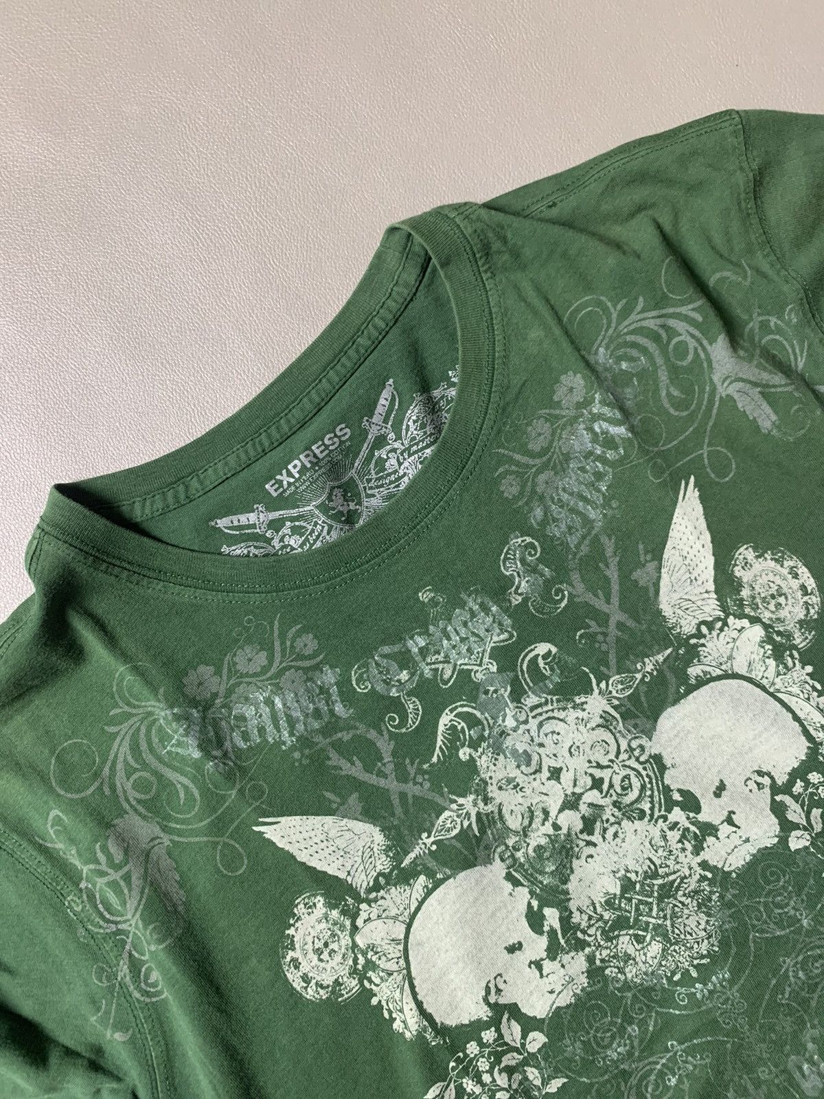 Beauty Beast × If Six Was Nine × Japanese Brand Express Poem Skull Gothic Tshirt Size US M / EU 48-50 / 2 - 3 Thumbnail