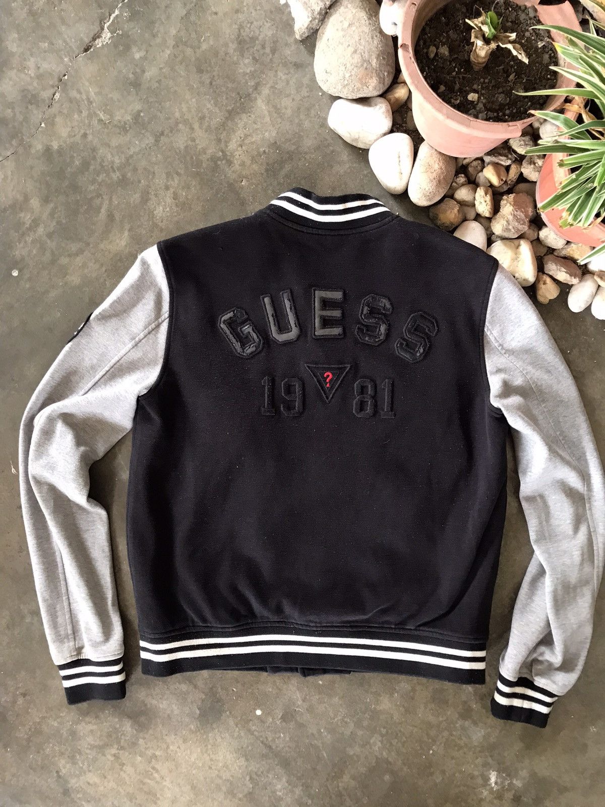 Guess VINTAGE Guess L.A 1981 Varsity Jacket 🔥 Size XL / US 12-14 / IT 48-50 - 5 Thumbnail