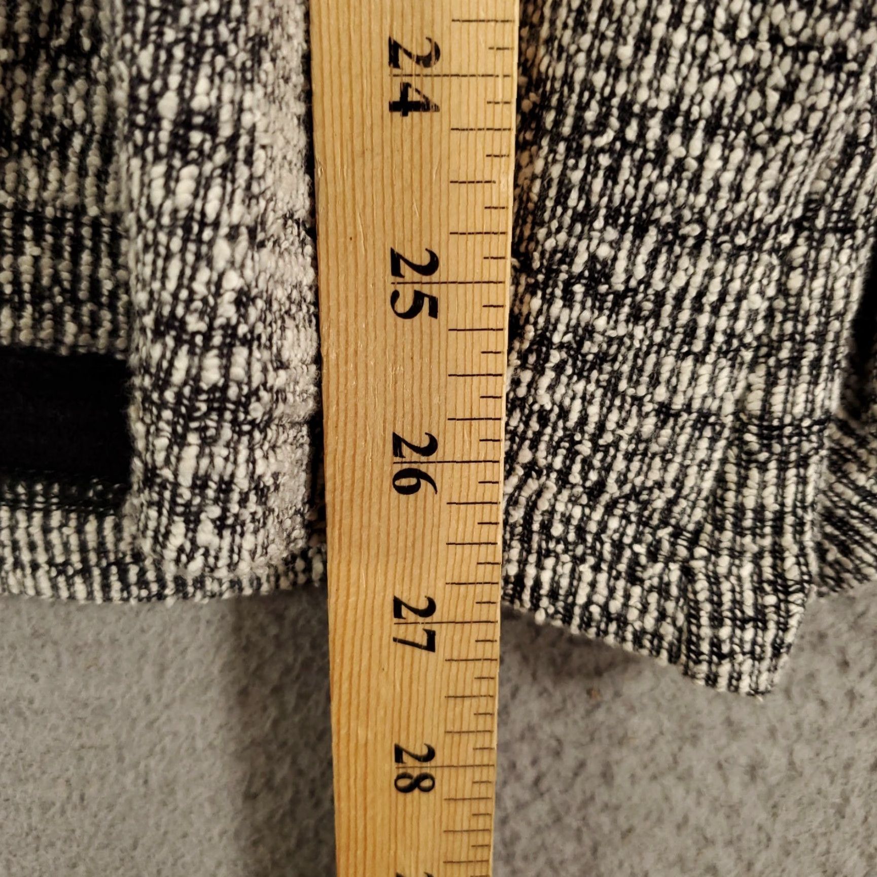 Eileen Fisher Eileen Fisher Cardigan Jacket Womens Small Gray Heathered Knit Open Front Lined Cardigan Size S / US 4 / IT 40 - 3 Thumbnail