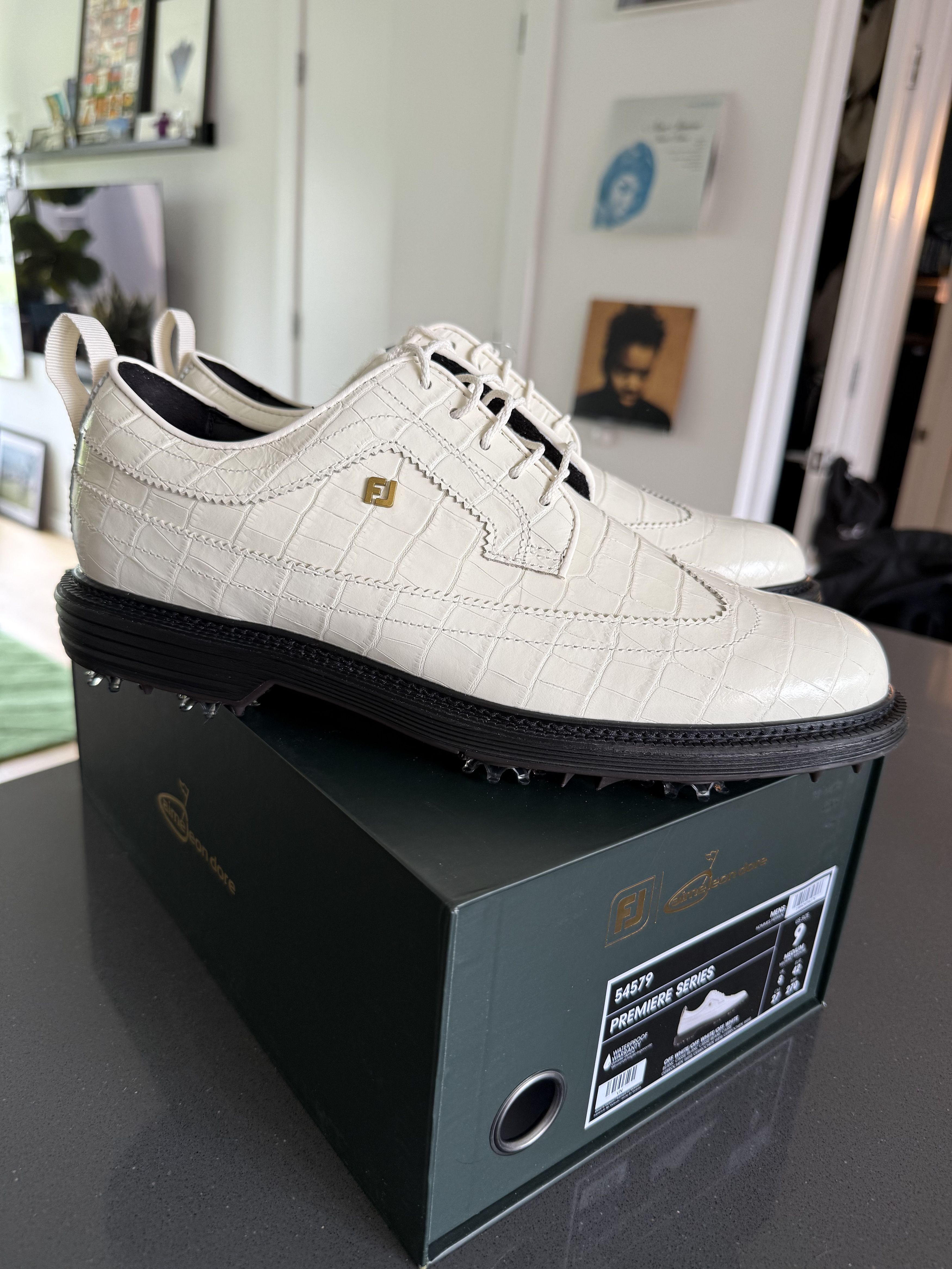 ALD / FootJoy Croc-Embossed Premiere Series Marquis