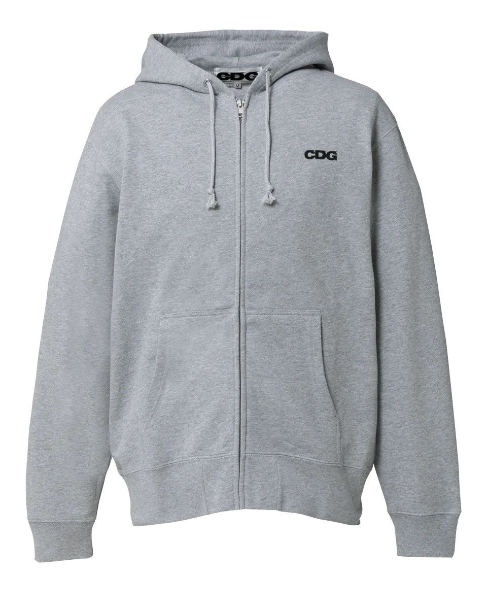CDG ful zip HOODIE