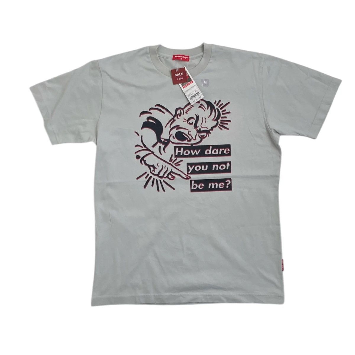 Barbara Kruger NOS Vintage Barbara Kruger How Dare You Not be Me T-shirts Size US L / EU 52-54 / 3 - 1 Thumbnail