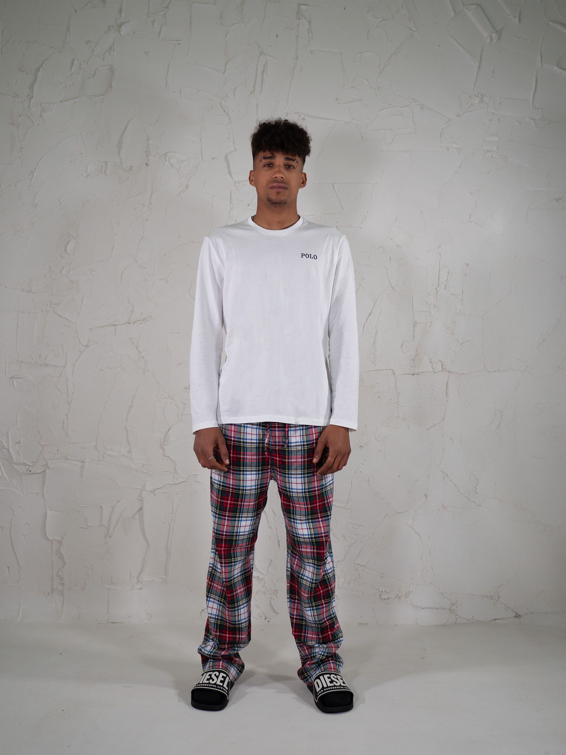 Polo Ralph Lauren POLO RALPH LAUREN 714950621004 PAJAMAS SLE-SET MULTI SIZE L Size 34 - 2 Thumbnail