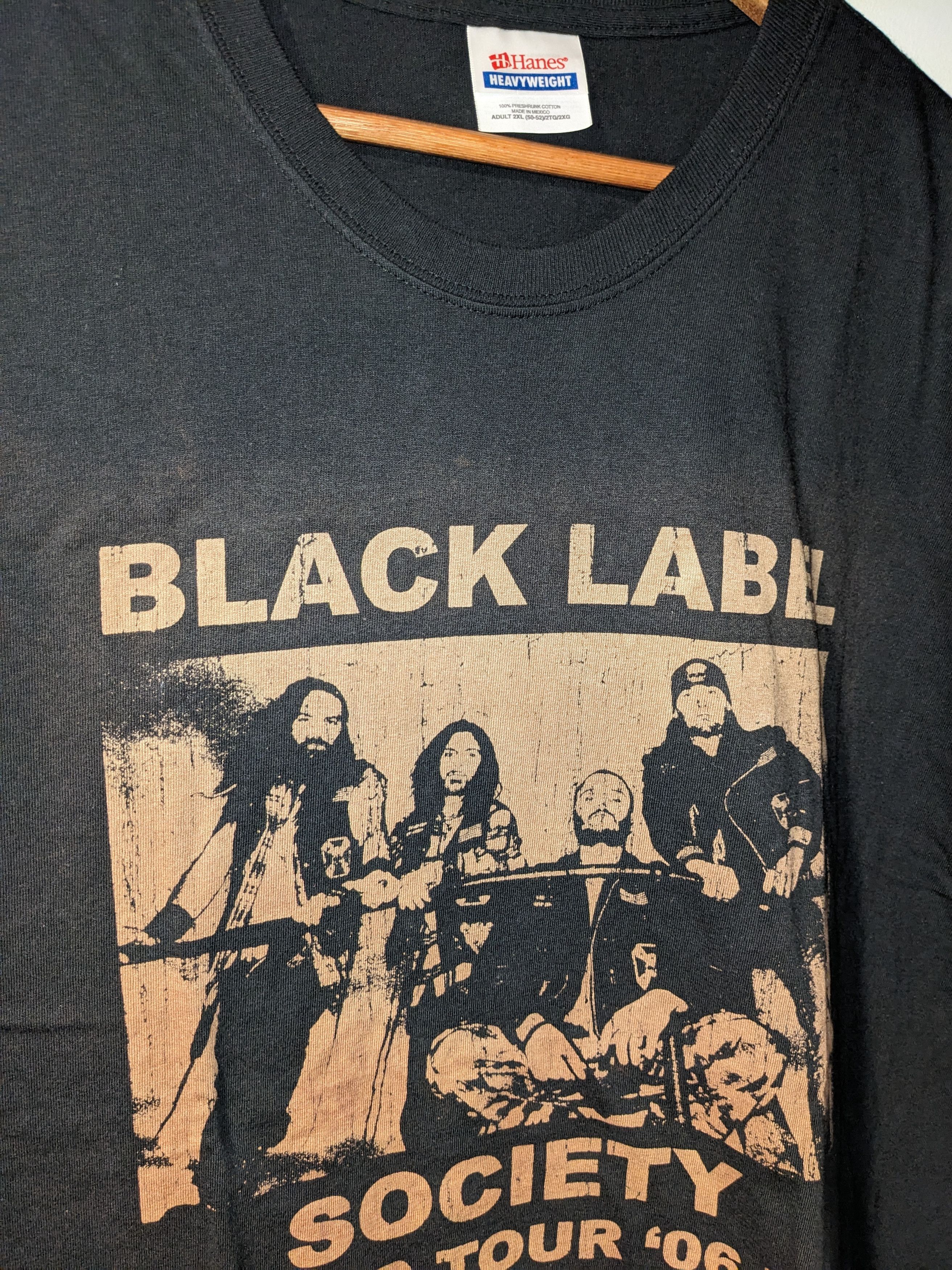 Band Tees × Vintage Vintage 2007 Black Label Society World Tour XX-Large T-Shirt Size US XXL / EU 58 / 5 - 5 Thumbnail