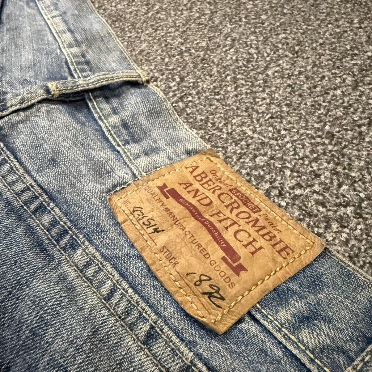 Seditionaries Destroyed Y2K A&F Flared Baggy Distressed Denim Size US 30 / EU 46 - 9 Thumbnail