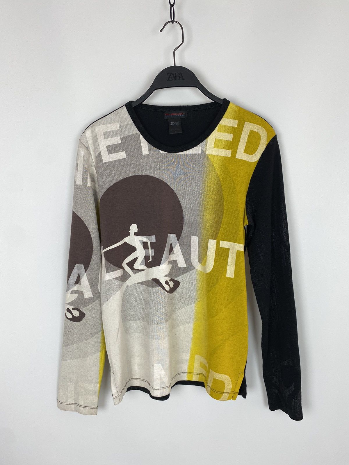 Custo Barcelona Y2K Vintage Custo Barcelona Over Printed Graphic Long Sleeve Size M / US 6-8 / IT 42-44 - 4 Thumbnail