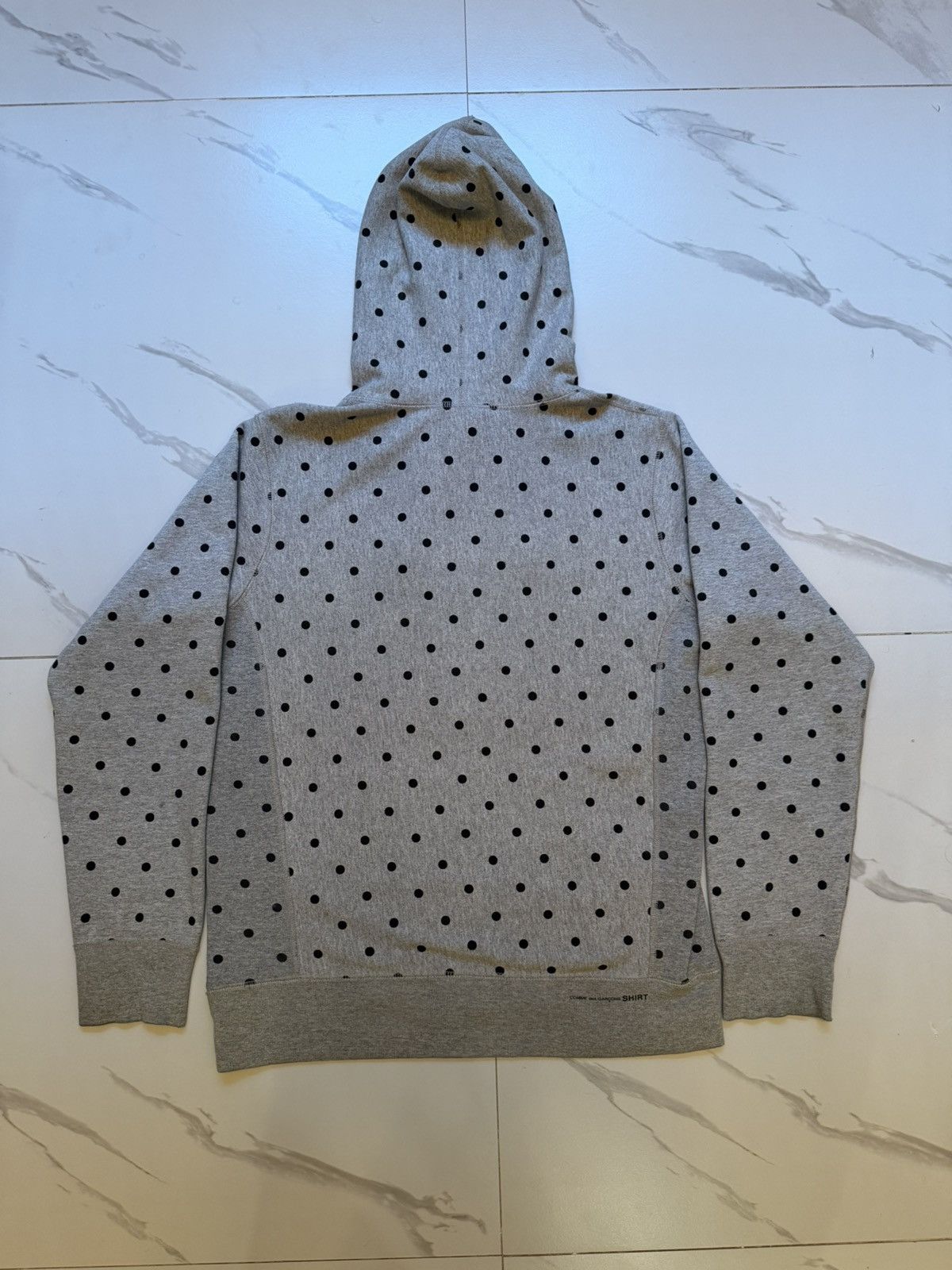Comme des Garcons SHIRT × Supreme Supreme x Comme des Garçons SS12 Polka Dot Hoodie Size US M / EU 48-50 / 2 - 6 Thumbnail