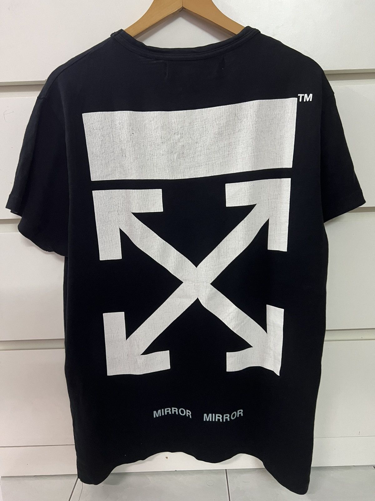 Off-White Off White Mirror Mirror Shirt Size US S / EU 44-46 / 1 - 2 Thumbnail