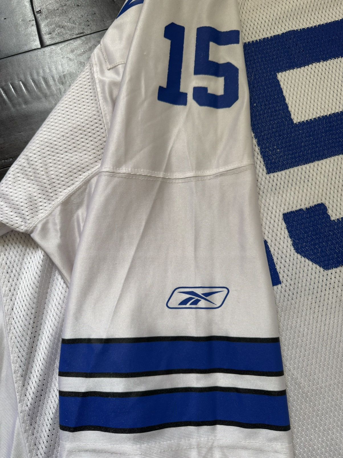 NFL Vintage Reebok NFL Football #15 Jersey White Size US XXL / EU 58 / 5 - 7 Thumbnail