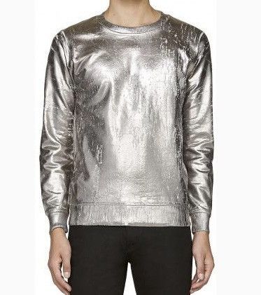 Diesel Diesel Black Metallic Gold Nightclub Silver Shirts Crewneck Size US M / EU 48-50 / 2 - 1 Thumbnail