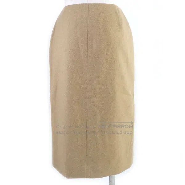 Hermes Hermes Camel hair zippered skirt Size 42" / US 20 - 3 Thumbnail