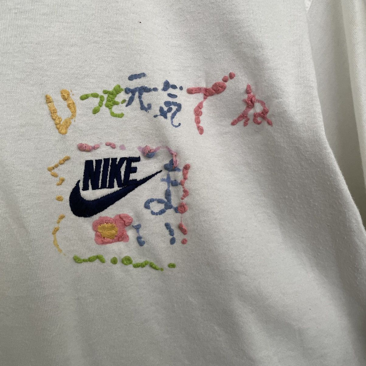 Nike × Vintage Vintage 1990s Nike Polo Shirt Rare Design Size US M / EU 48-50 / 2 - 2 Thumbnail