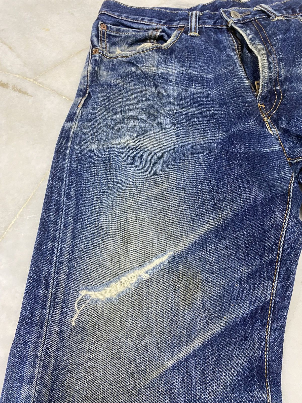 Levi's Size 31x26 Vintage Levis Distressed Jeans Faded Pants Denim Size US 31 - 4 Thumbnail