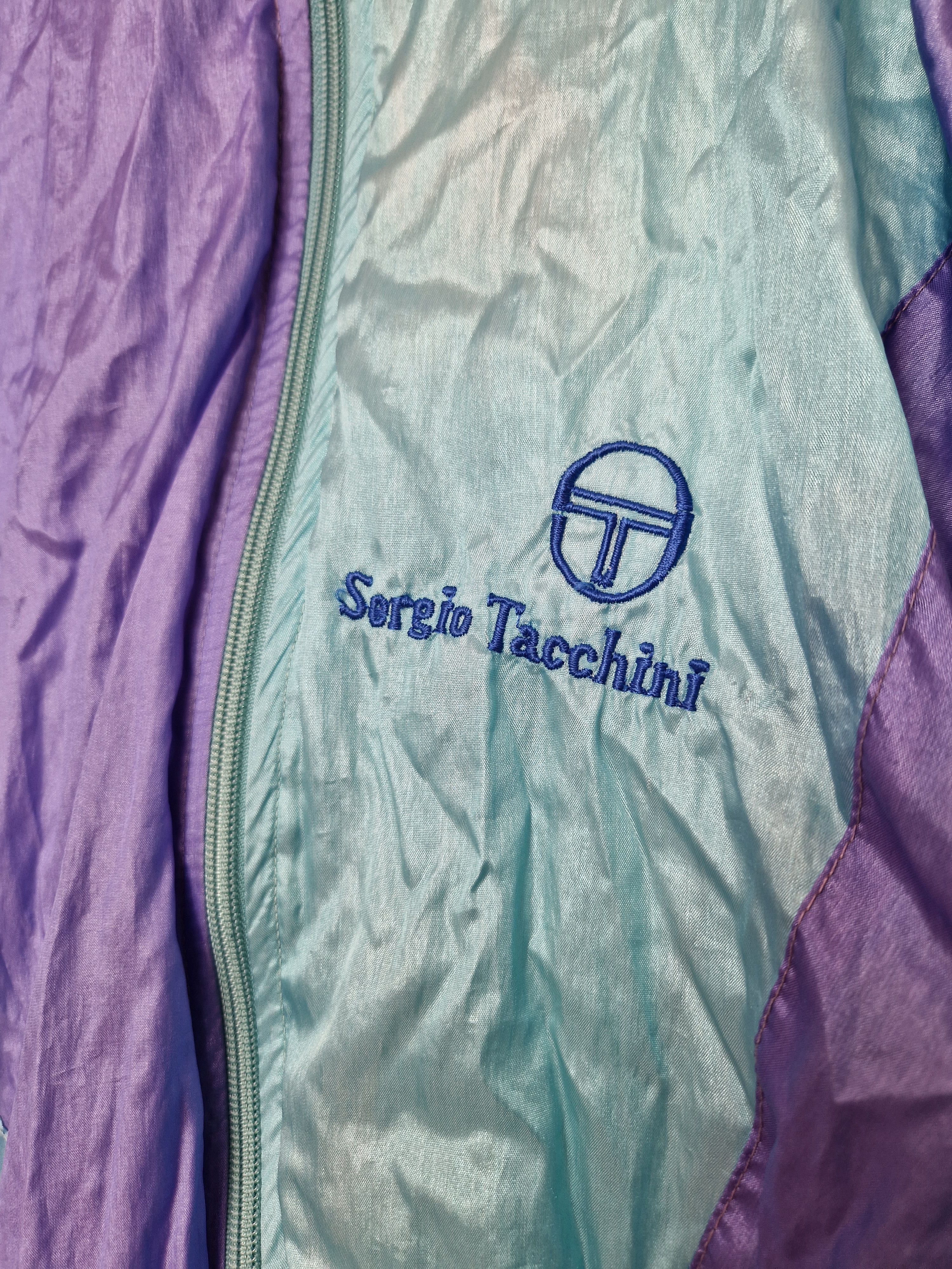 Sergio Tacchini × Vintage vintage windbreaker Sergio Tacchini jacket Size US S / EU 44-46 / 1 - 4 Thumbnail