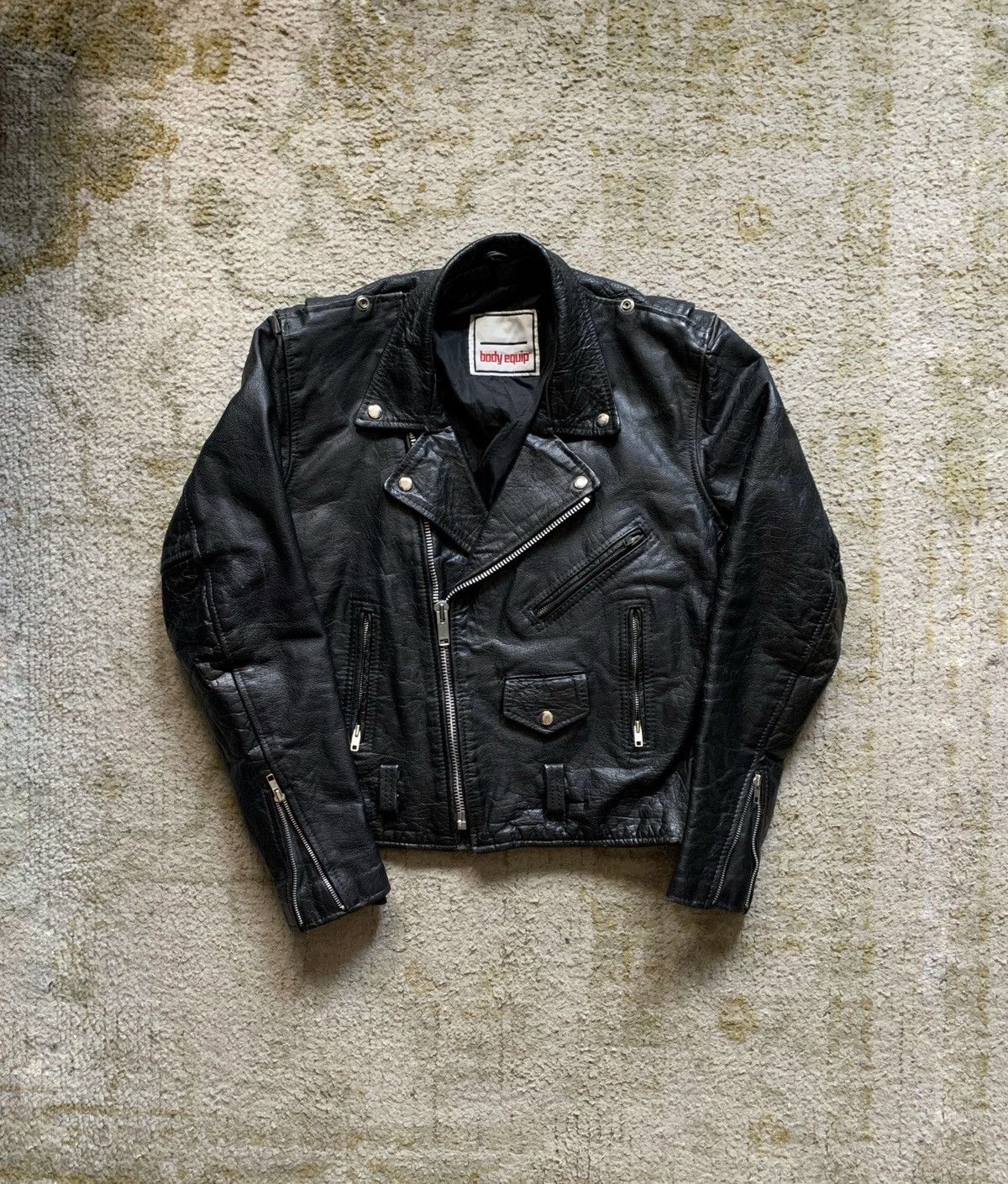 Leather Jacket × MOTO × Vintage Vintage Motorcycle Punk