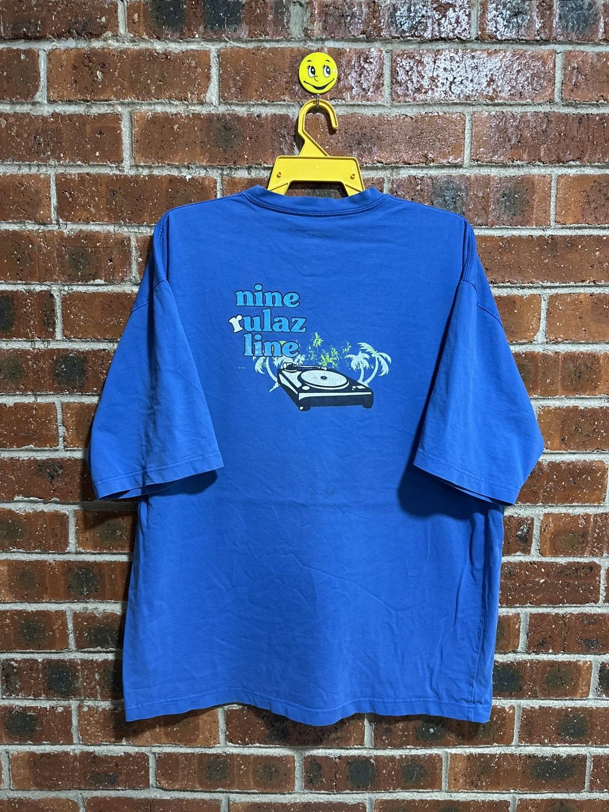 Japanese Brand × Vintage Vintage Nine Rulaz Line Faded Tee Size US XL / EU 56 / 4 - 1 Thumbnail
