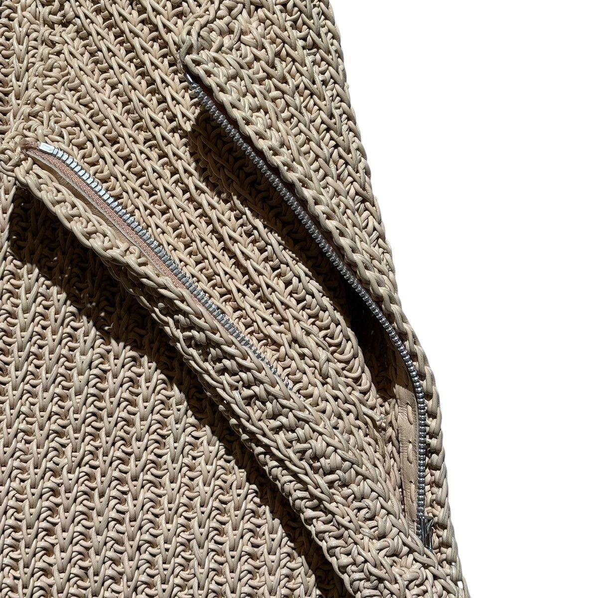 Bottega Veneta $20,000 hand knit leather midi dress Size XS / US 0-2 / IT 36-38 - 3 Thumbnail