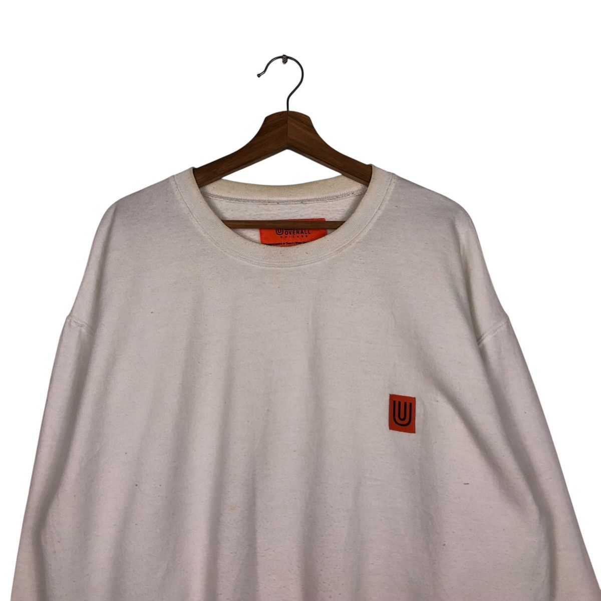 Japanese Brand 📌Vintage Universal Overall Chicago Sweatshirt Big Logo Size US L / EU 52-54 / 3 - 4 Thumbnail